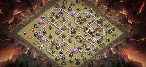 Anti edrag th11 - Its too naive, 2 Lightning spell on the right air sweeper+ full electro loon + blimp from the west side using rage and freeze. counting the 3 heroes, this base will be annihilated easily. Lightning spells vs air defences and attack from east or west and edrags will take this base.